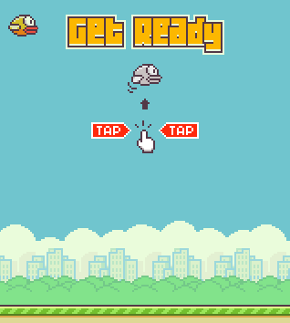 imagem do jogo flappybird.